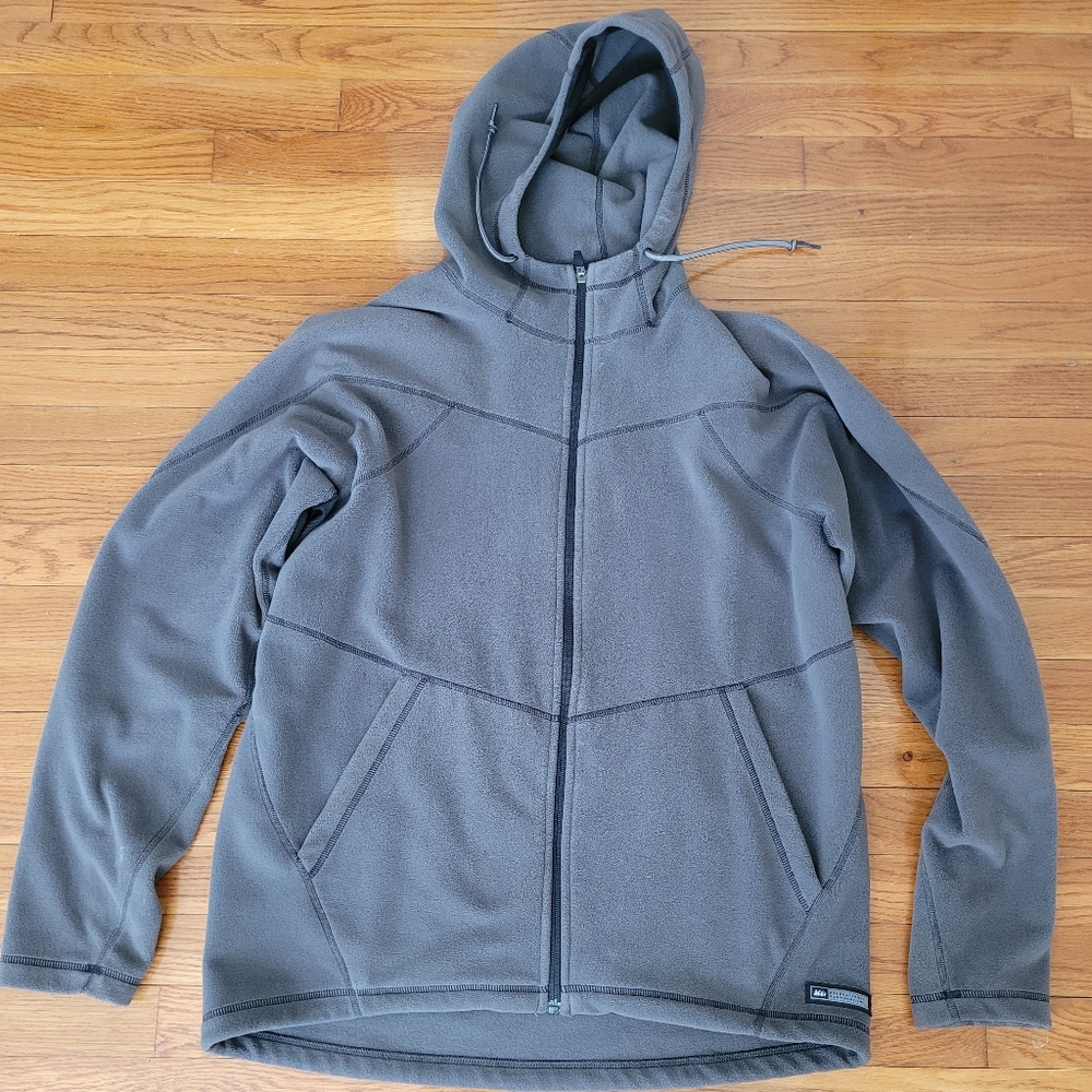 REI Zip Up Fleece Hoodie